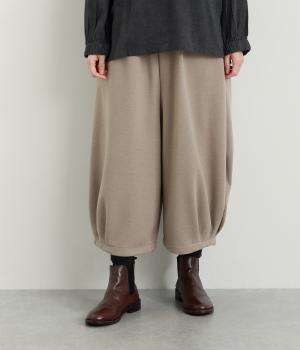 ウール混TRダブルフェイスパンツ(ダンガリーグレージュ-F)