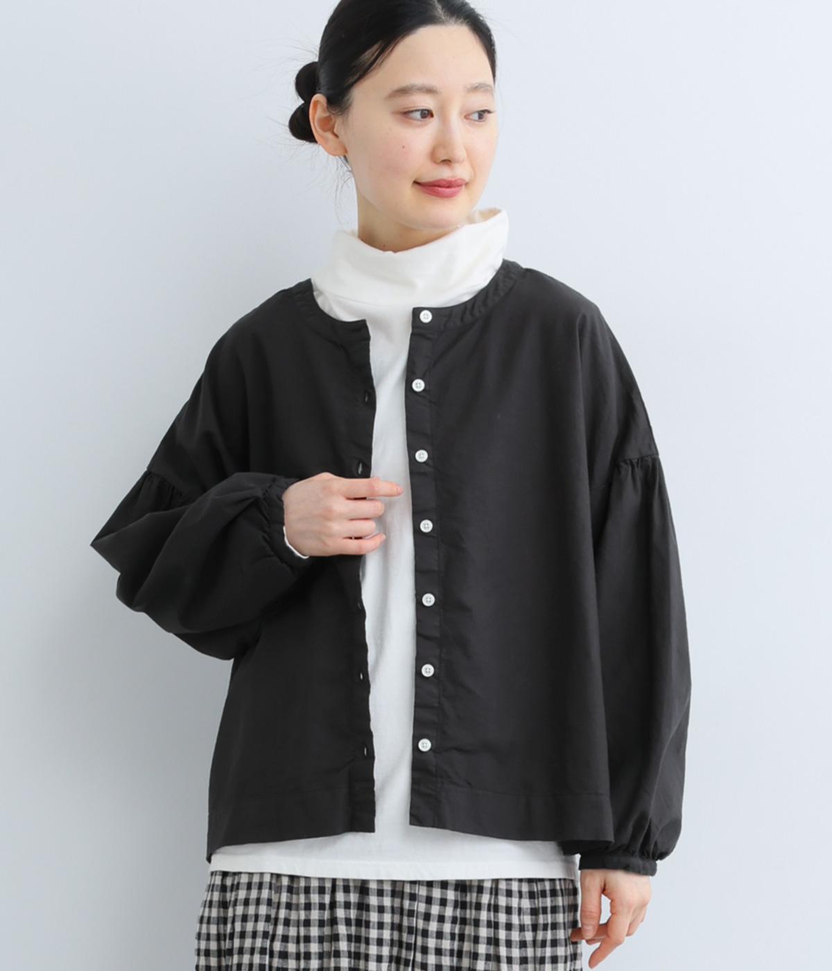 ブラウス セール】 マイクロピーチボリュームスリーブブラウス≪洗濯機で洗える