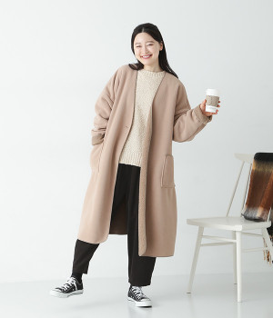 バックボアロングコート