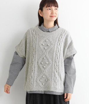 メランジェヤーンベスト