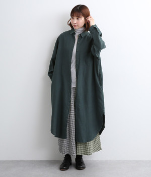 フラテスシャツワンピース