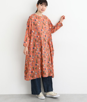 キューバライフバルーンワンピース