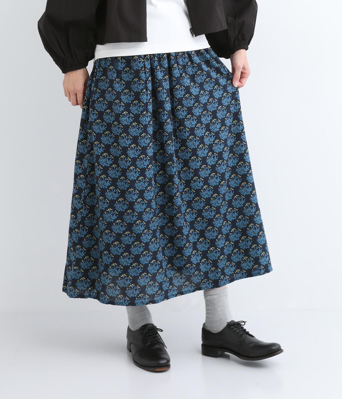 チョークベリー スカート(ネイビー-ONESIZE)