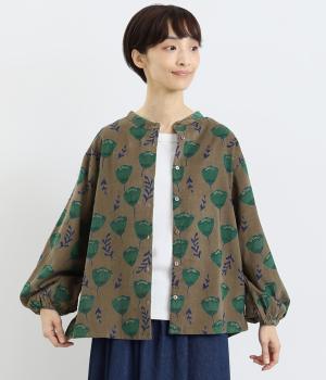 ベルフラワー 前開きプルオーバー