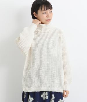 ダウニー タートルプルオーバー(アイボリー-F)