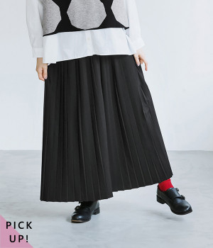 別注｜プリーツパンツ(ブラック-ONESIZE)