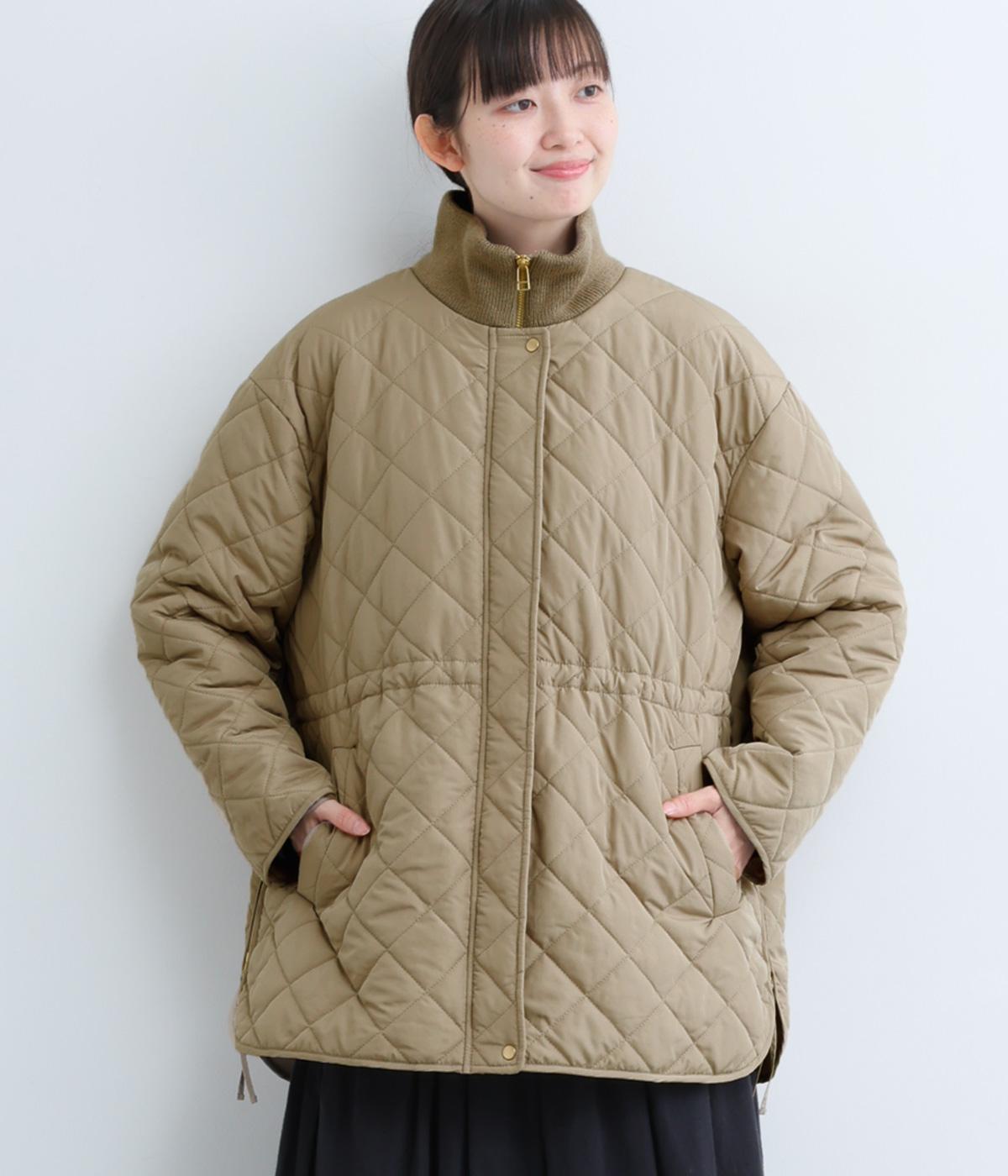 リブネックキルティングジャケット（GIPSYBLUE）の商品詳細