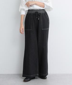 コットン6オンスデニムバイオ加工パンツ