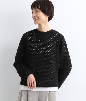 【La La que sera 】スライバーレース2wayプルオーバー