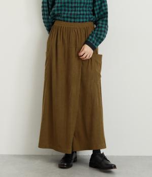 コーデュロイラップパンツ