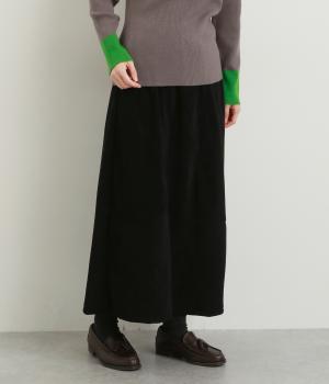 C.S RIB切替セミタイトスカート(クロ-F)