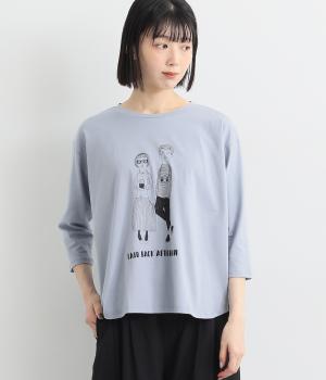 コットンBOY&GIRL プリントカットソー