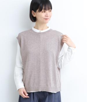 2wayニットベスト