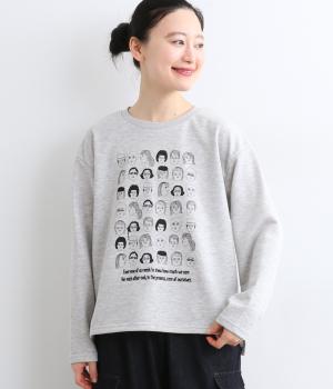 裏毛いろいろフェイスプルオーバー