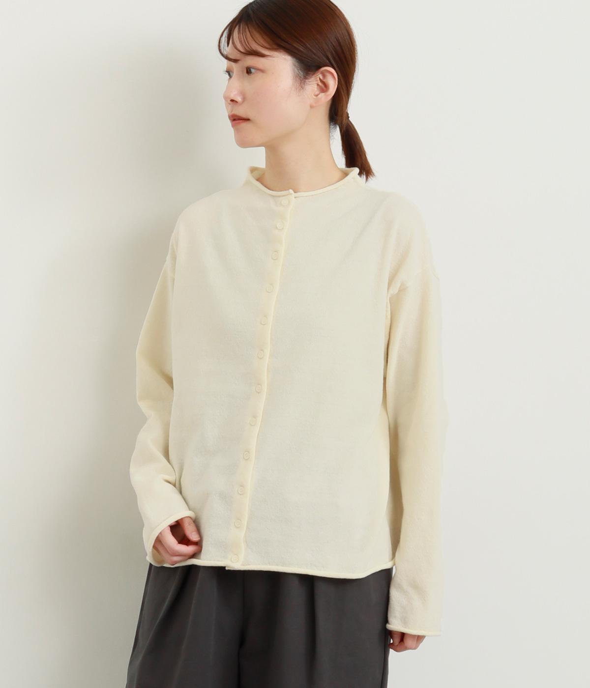 ハイゲージ多ボタンニットカーディガン(アイボリー-F)