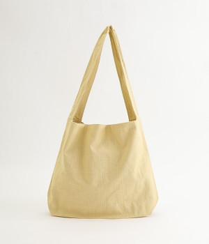 ワンハンドルくったりトート(ベージュ-ONESIZE)