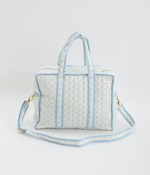 インドプリントボストン(ホワイト-ONESIZE)