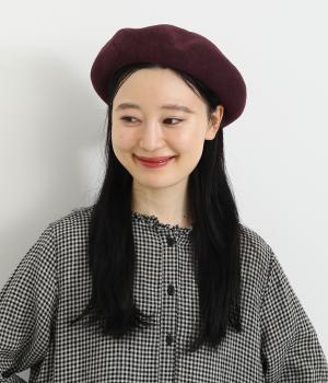 フェルトベレー(バーガンディ-F)