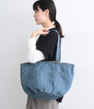 インドデニムトートバッグ
