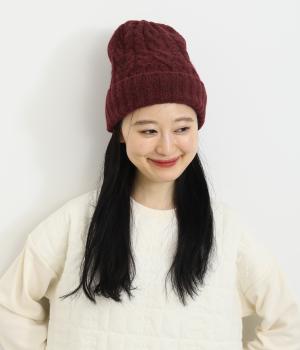 裏ボアニットキャップ