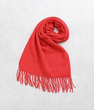 無地マフラー(ピュアレッド-F)