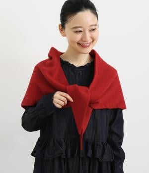 三角ニットストール