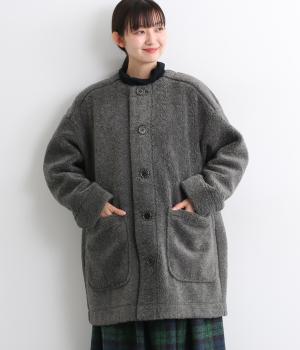 ボンディングボアノーカラーコート