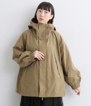 高密度ポリエステルフードブルゾン