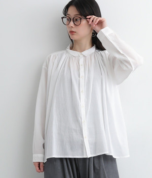 カディコットン　シャツ(ホワイト-ONESIZE)