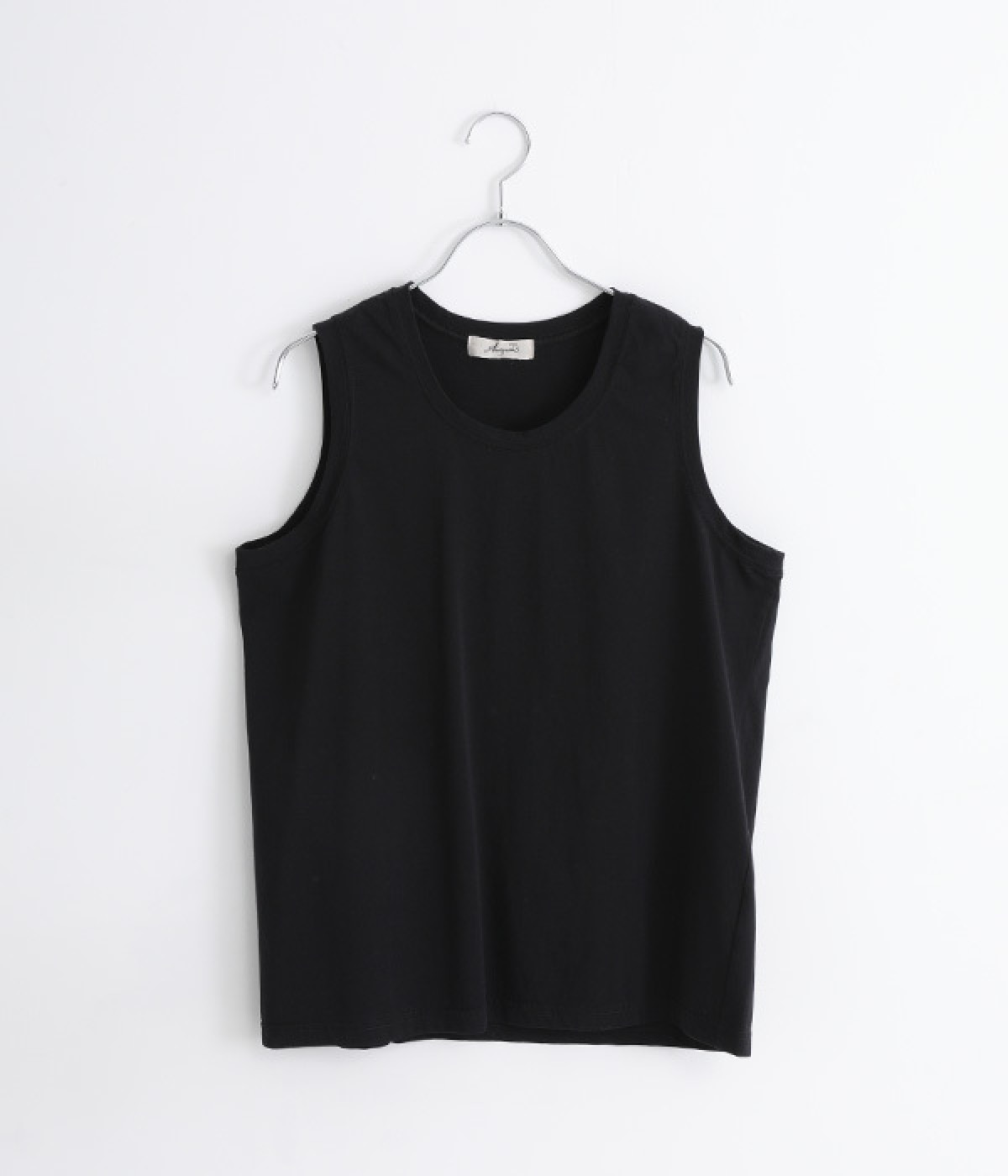 撚糸コットンタンクトップ
