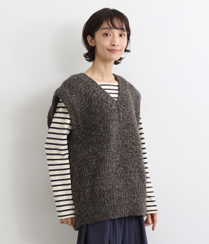 ペルーハンドニットベスト（ICHI Antiquites）の商品詳細