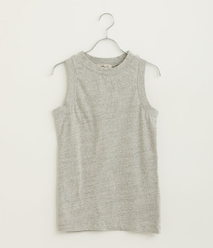 エンブロイダリータンクトップ(グレー-ONESIZE)