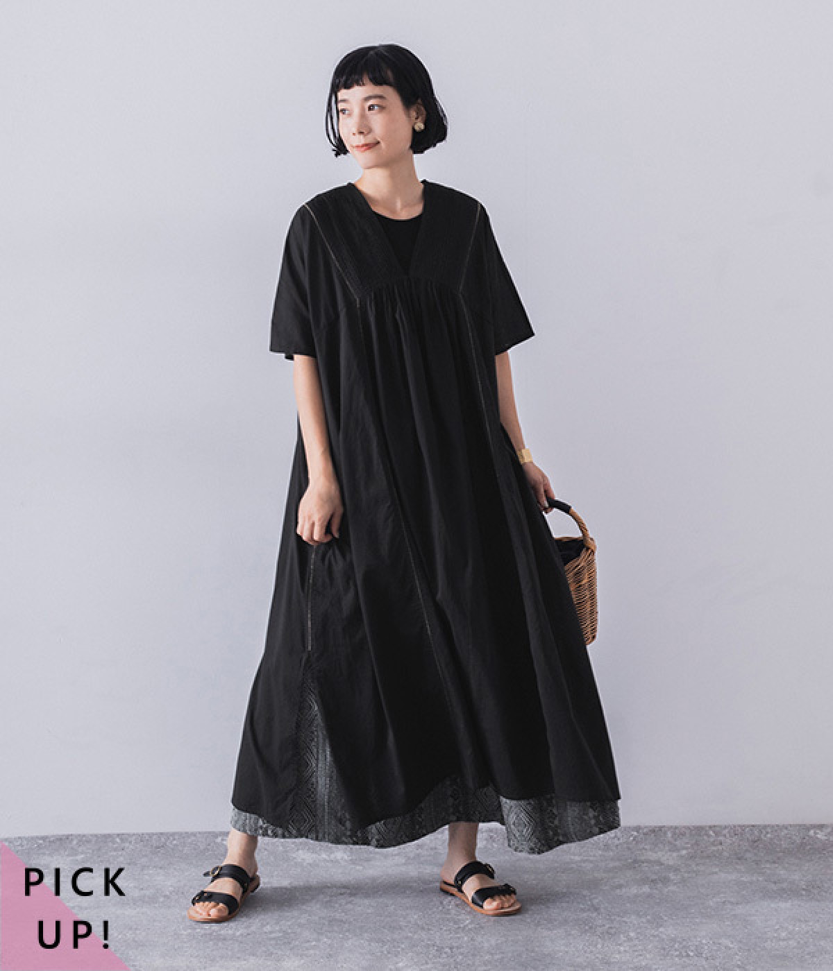 インディアンコットンワンピース（ICHI Antiquites）の商品詳細