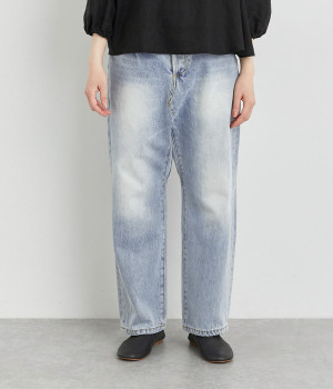 サルエルデニムパンツ