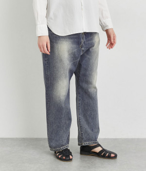 サルエルデニムパンツ(ライト-1)