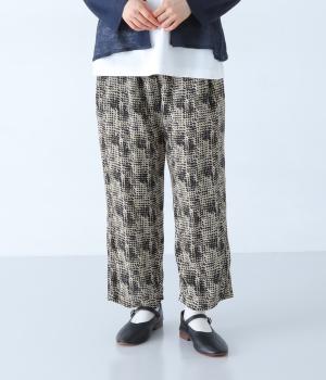 DEVEAUX 裏地付きイージーパンツ