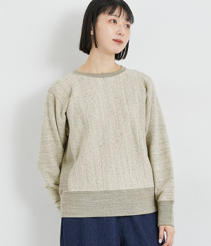 【UNDYED】コットンフレンチテリープルオーバー
