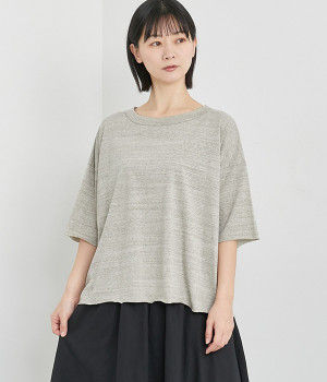 【UNDYED】コットンプルオーバー(グレー-ONESIZE)