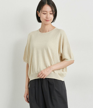 ジャパンウールガーメントプルオーバー(ナチュラル-ONESIZE)