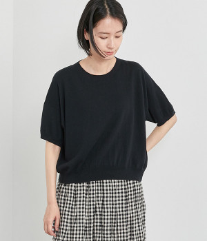 ジャパンウールガーメントプルオーバー(ブラック-ONESIZE)