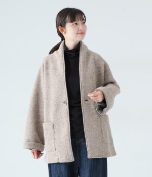 プードルニット　ジャケット