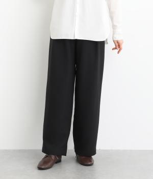 セミワイド　パンツ(ブラック-F)