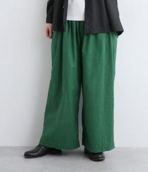 リネンコットンキャンバス　パンツ