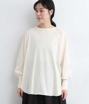 コットン　プルオーバー(ナチュラル-ONESIZE)