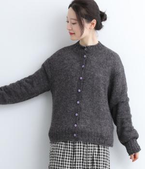 アルパカナイロンペルーニットカーディガン（ICHI Antiquites）の商品詳細