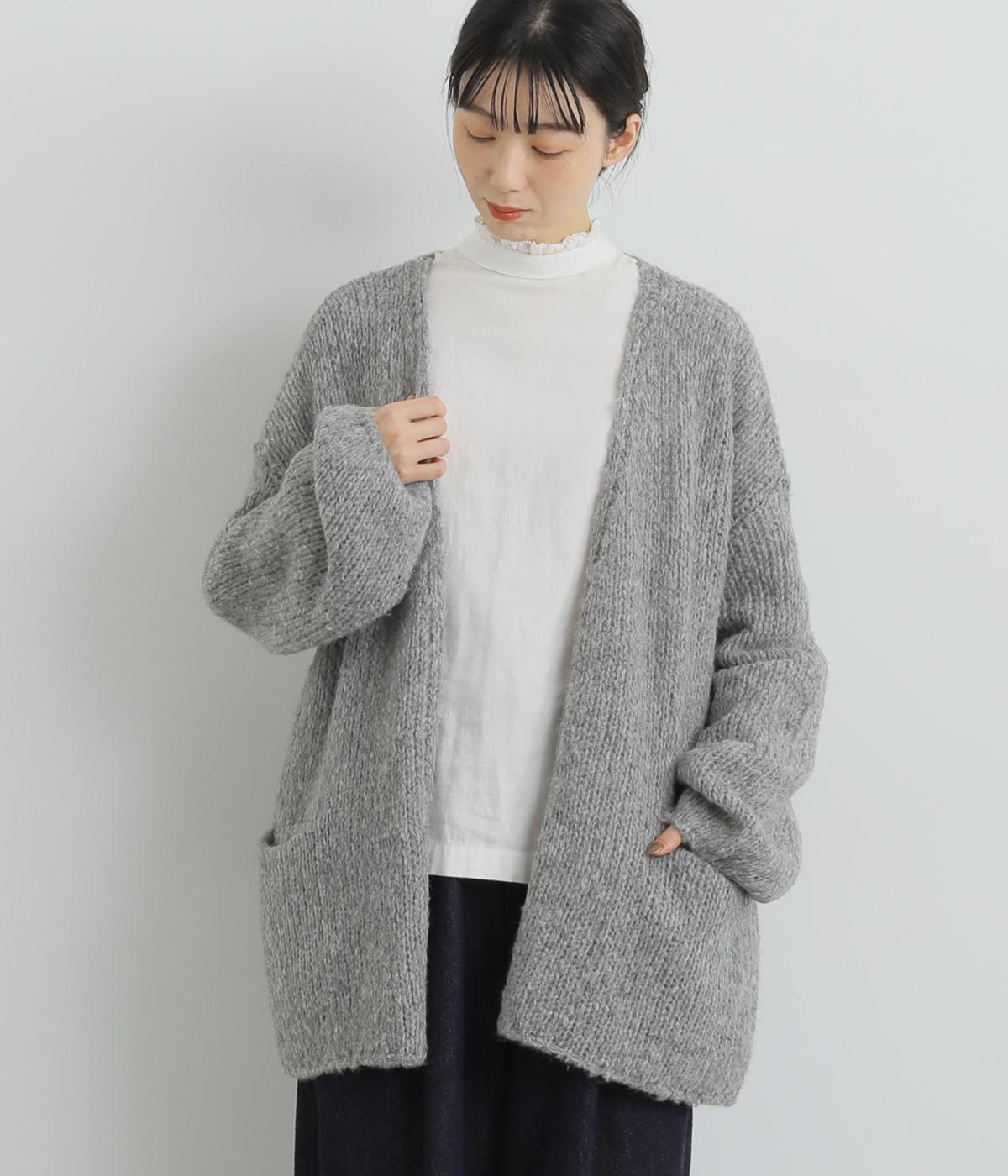 アルパカ混ニット カーディガン（ichi）の商品詳細