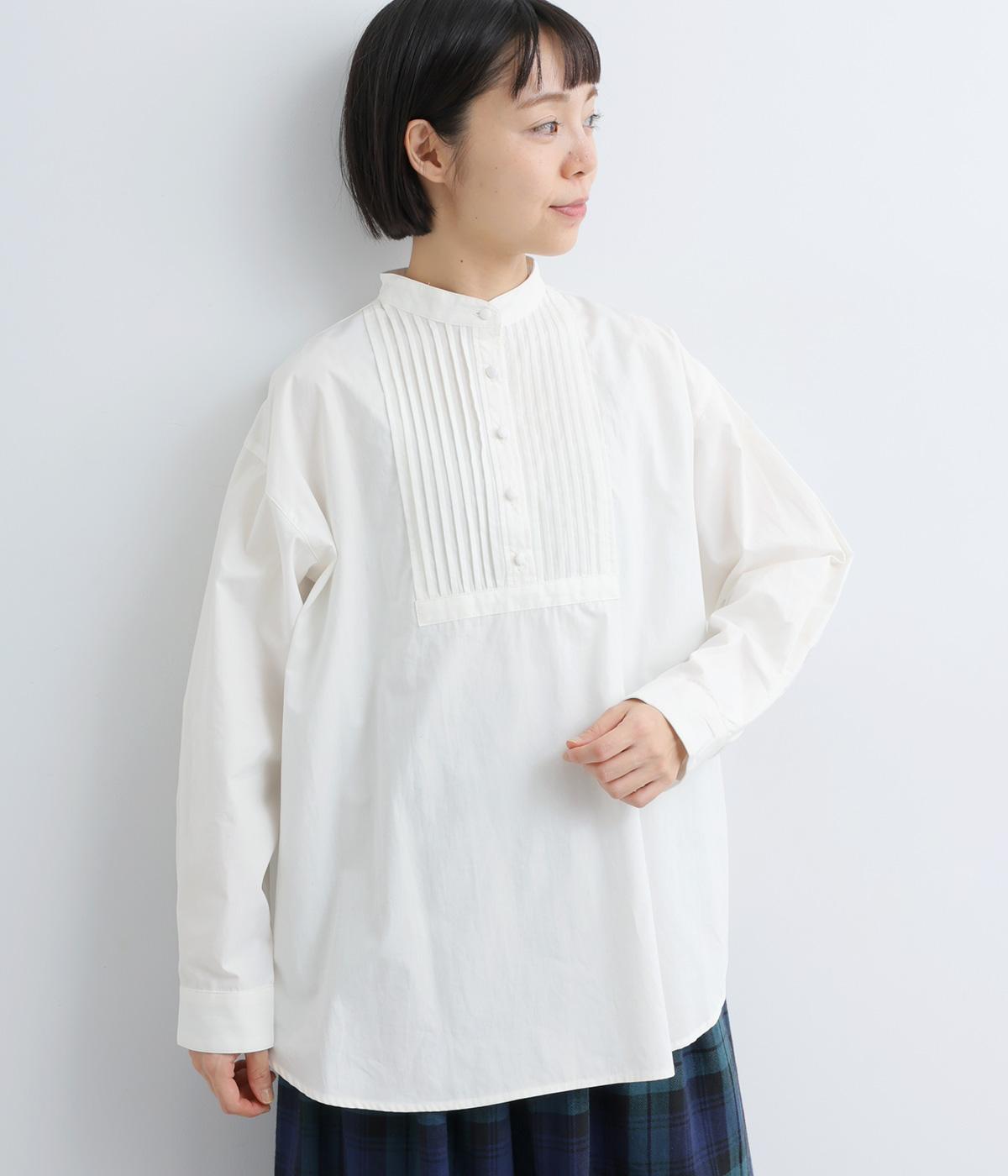 コットン ピンタックシャツ（ichi）の商品詳細