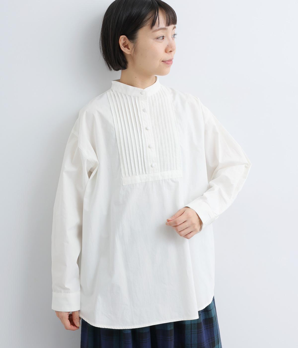 コットン ピンタックシャツ（ichi）の商品詳細