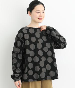 【limited】コール天ドット　ブラウス
