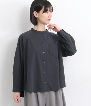 コットン近江晒ブロード　ポケットシャツ